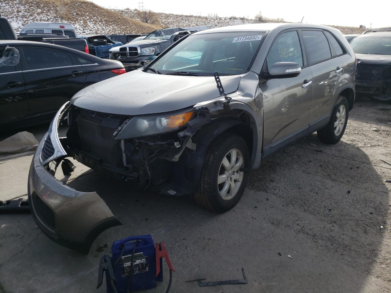 Photo 2 from auction – 2012 KIA SORENTO BA with VIN 5XYKT4A15CG237953