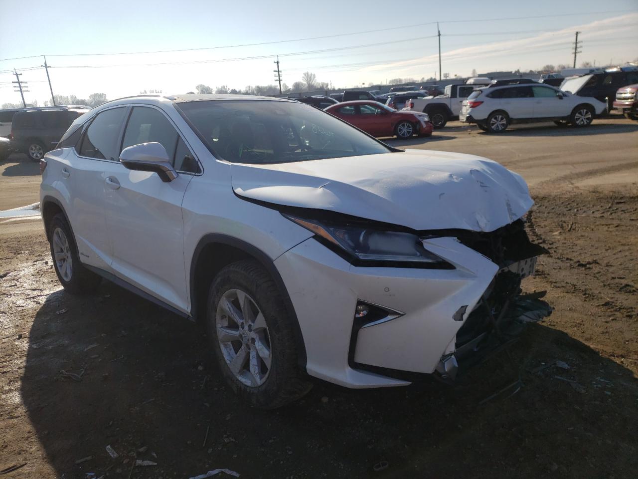 LEXUS RX 450H BA 2017 with VIN 2T2BGMCA2HC014110 - Photo from auction