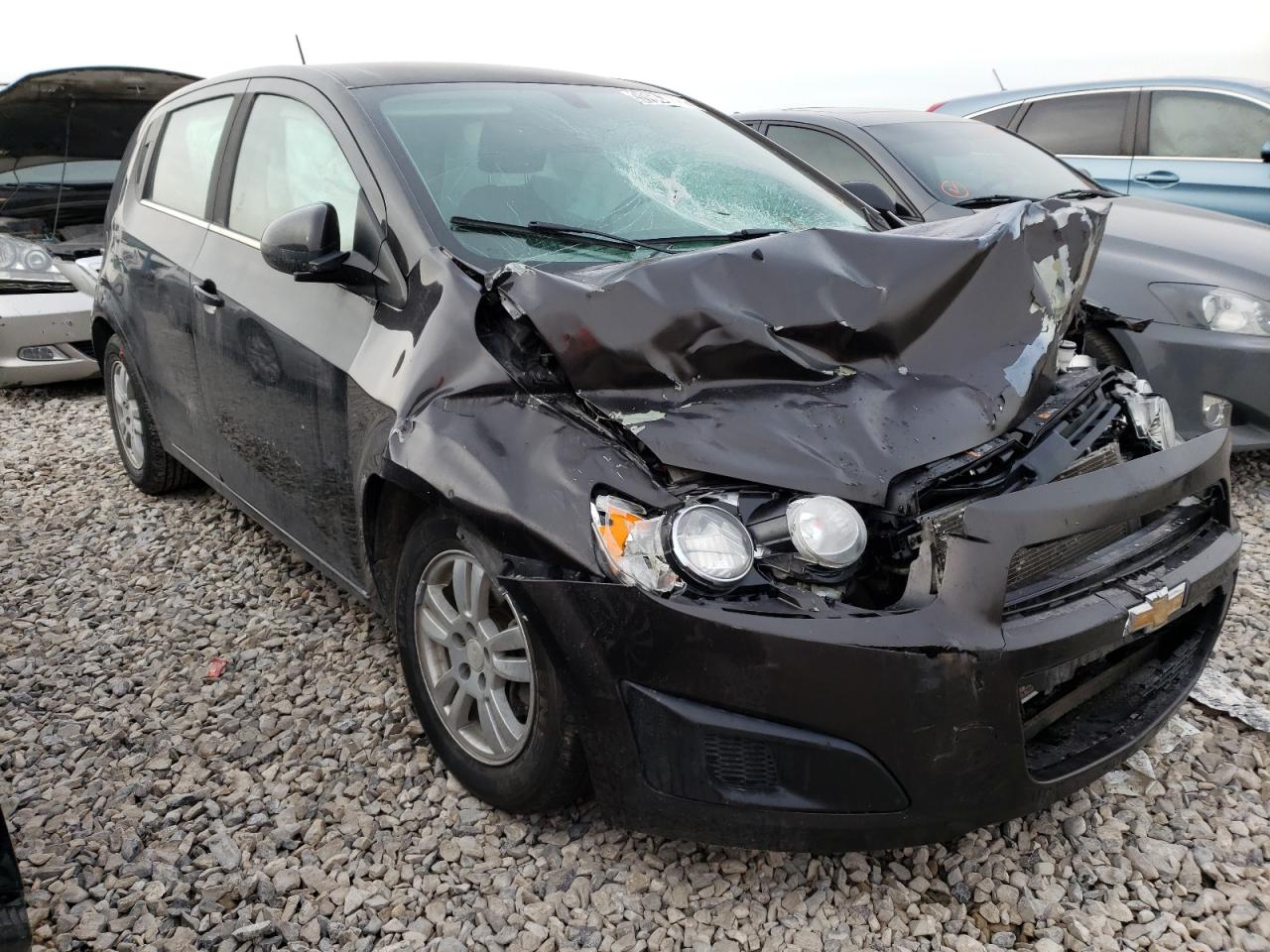 CHEVROLET SONIC LT 2015 with VIN 1G1JC6SH8F4140244 - Photo from auction