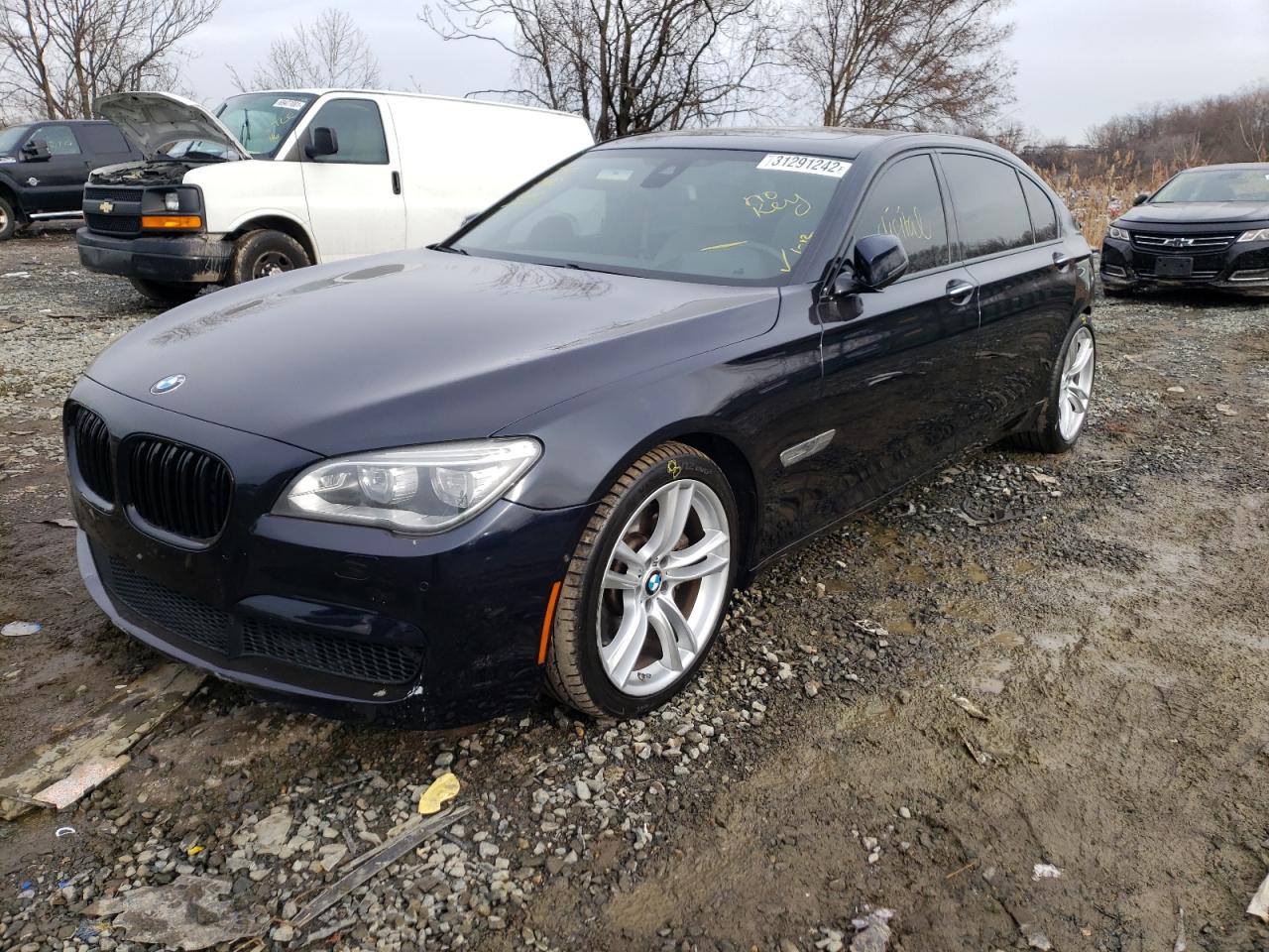 Photo 2 from auction – 2014 BMW 750LI XDRI with VIN WBAYF8C54ED653824