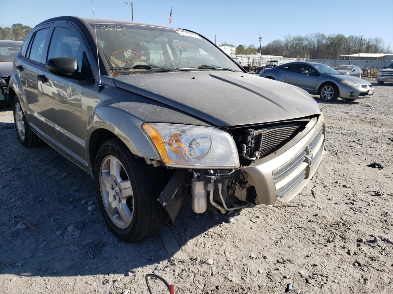 DODGE CALIBER 2008 with VIN 1B3HB28B88D742456 - Photo from auction