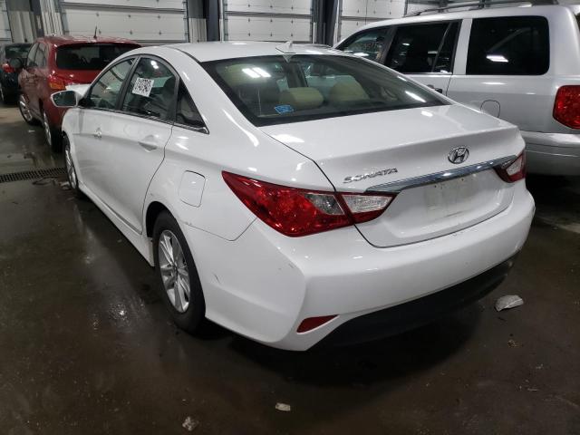 Photo 3 from auction – 2014 HYUNDAI SONATA GLS with VIN 5NPEB4AC8EH921490