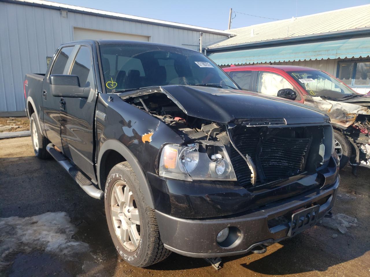 FORD F150 SUPER 2007 with VIN 1FTPW14V67FA96412 - Photo from auction