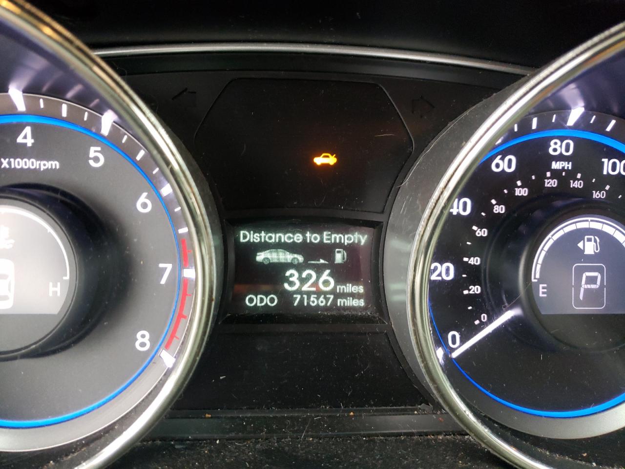 Photo 8 from auction – 2012 HYUNDAI SONATA SE with VIN 5NPEC4AB2CH454200
