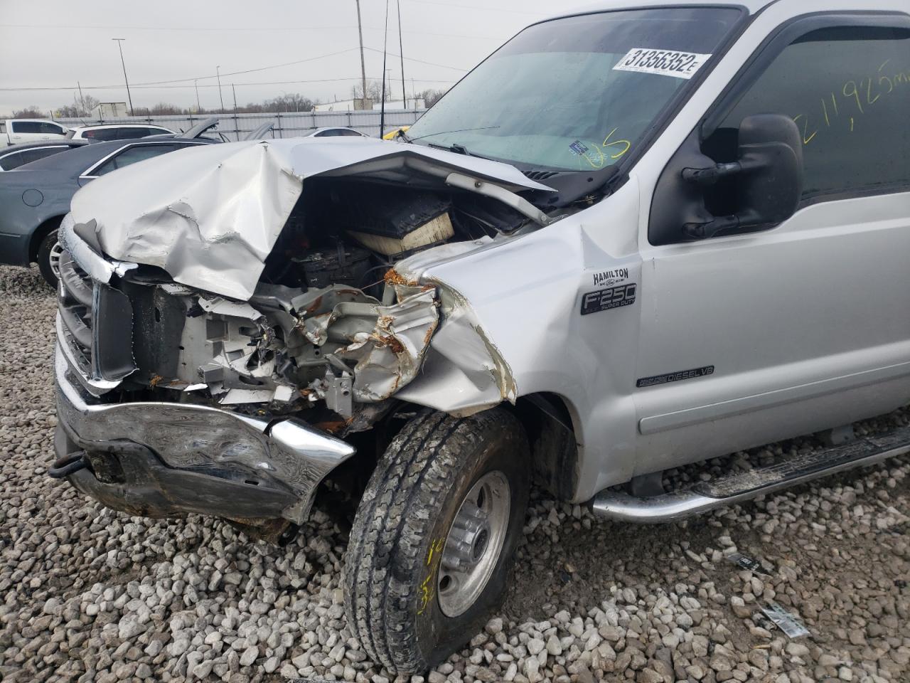 Photo 9 from auction – 2003 FORD F250 SUPER with VIN 1FTNX21F53EB04734