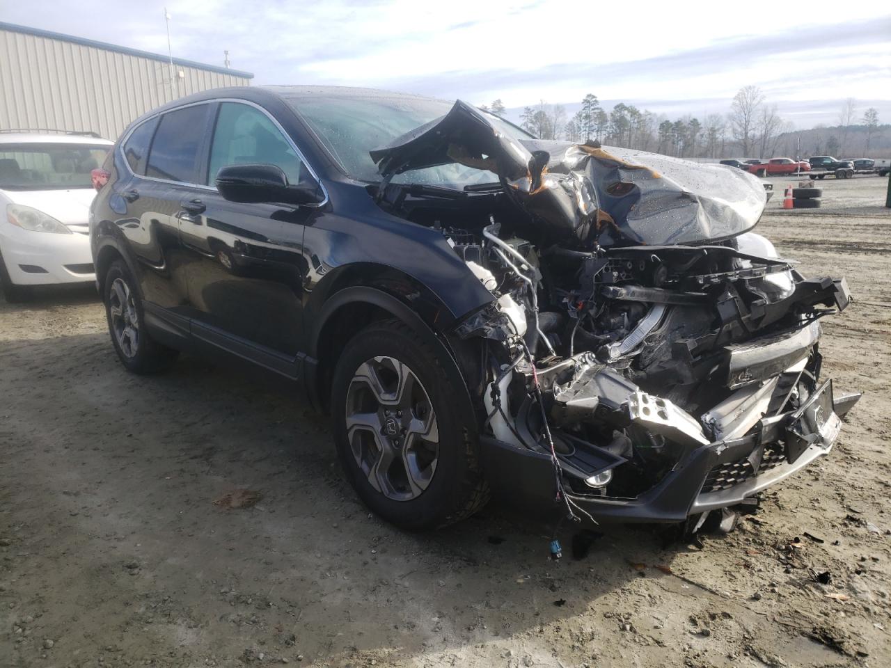 Photo 1 from auction – 2019 HONDA CR-V EX with VIN 2HKRW2H52KH677526