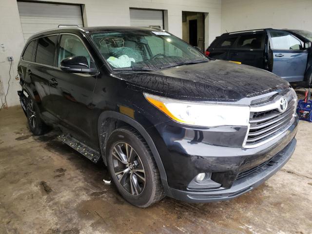 TOYOTA HIGHLANDER 2016 with VIN 5TDJKRFH7GS274593 - Photo from auction