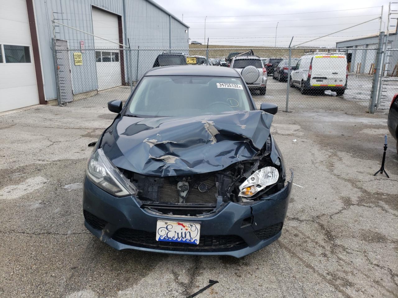 Photo 9 from auction – 2017 NISSAN SENTRA S with VIN 3N1AB7AP3HL639350
