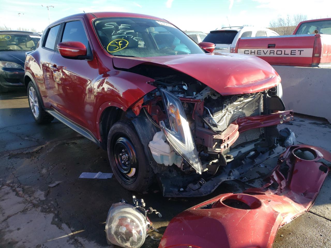 Photo 1 from auction – 2017 NISSAN JUKE S with VIN JN8AF5MR6HT705988