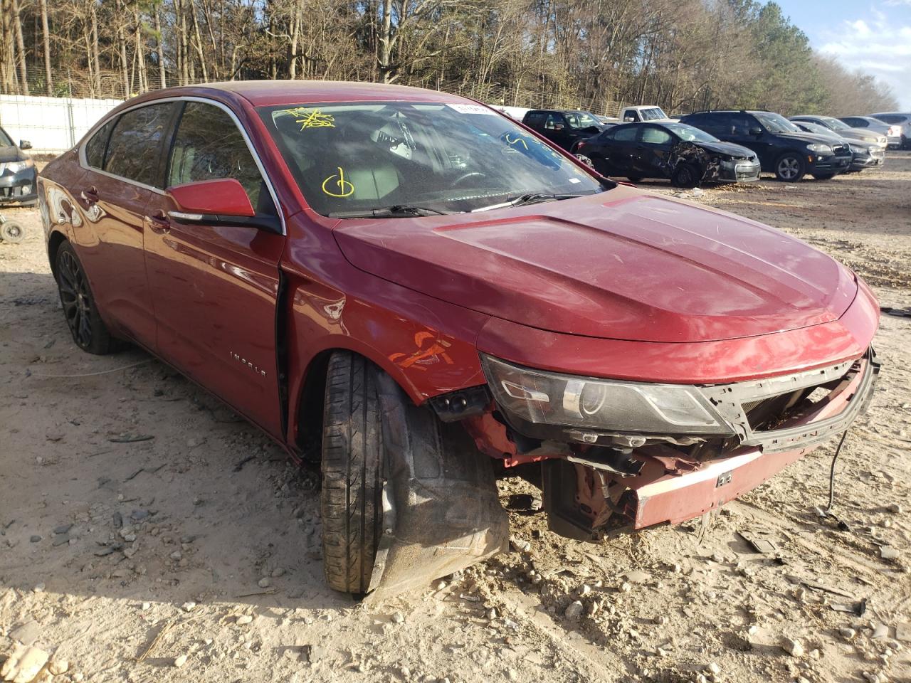 CHEVROLET IMPALA LT 2014 with VIN 2G1125S33E9145199 - Photo from auction