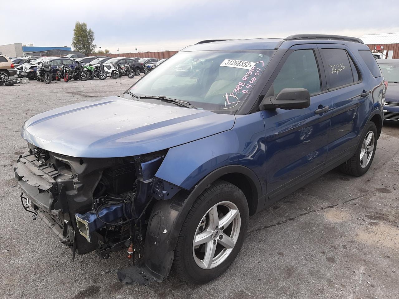 Photo 2 from auction – 2018 FORD EXPLORER with VIN 1FM5K7B83JGB09603