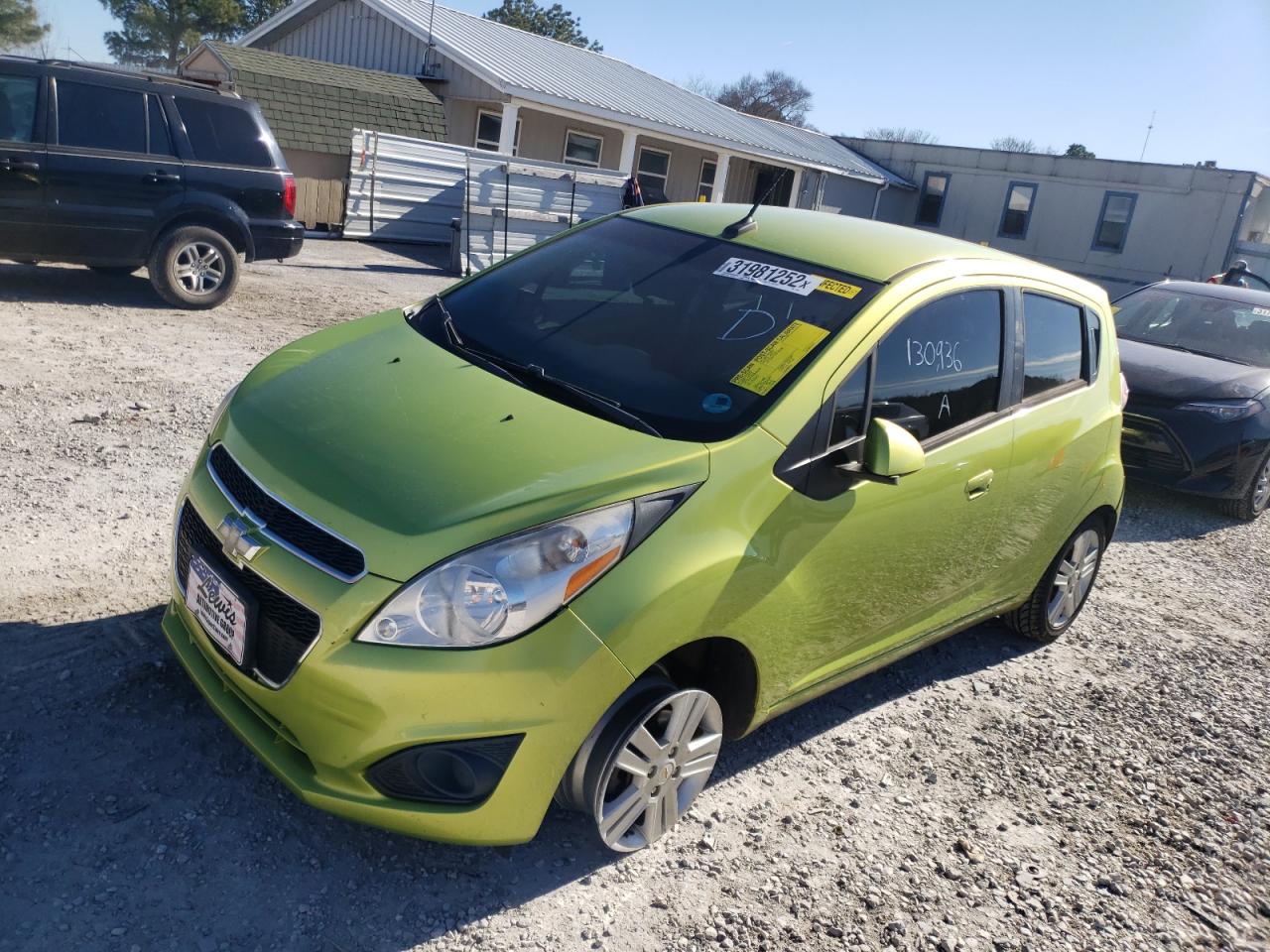 Photo 2 from auction – 2014 CHEVROLET SPARK 1LT with VIN KL8CD6S97EC412947