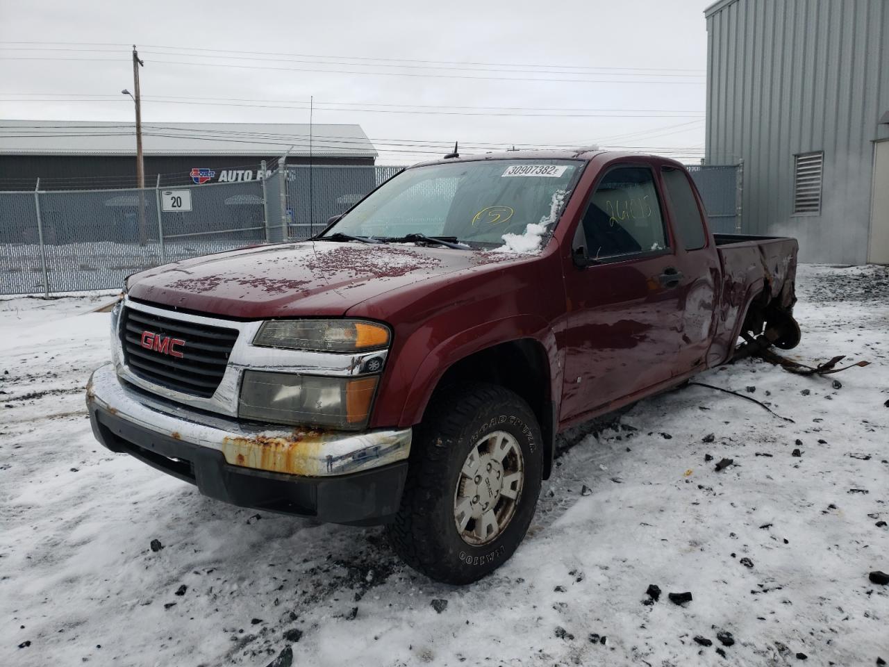 Photo 9 from auction – 2008 GMC CANYON SLE with VIN 1GTDT399188208266