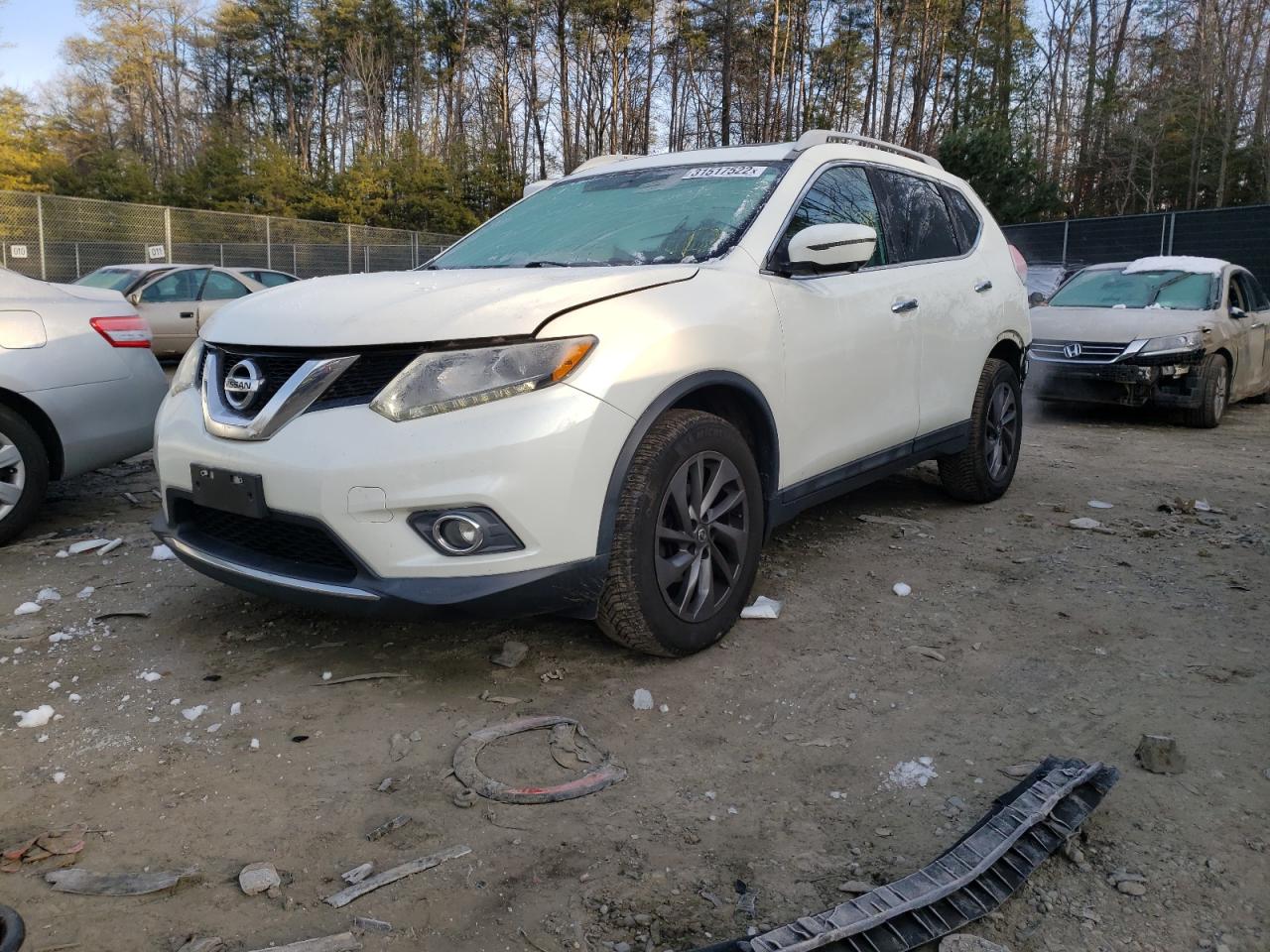 Photo 2 from auction – 2016 NISSAN ROGUE S with VIN 5N1AT2MV8GC924803