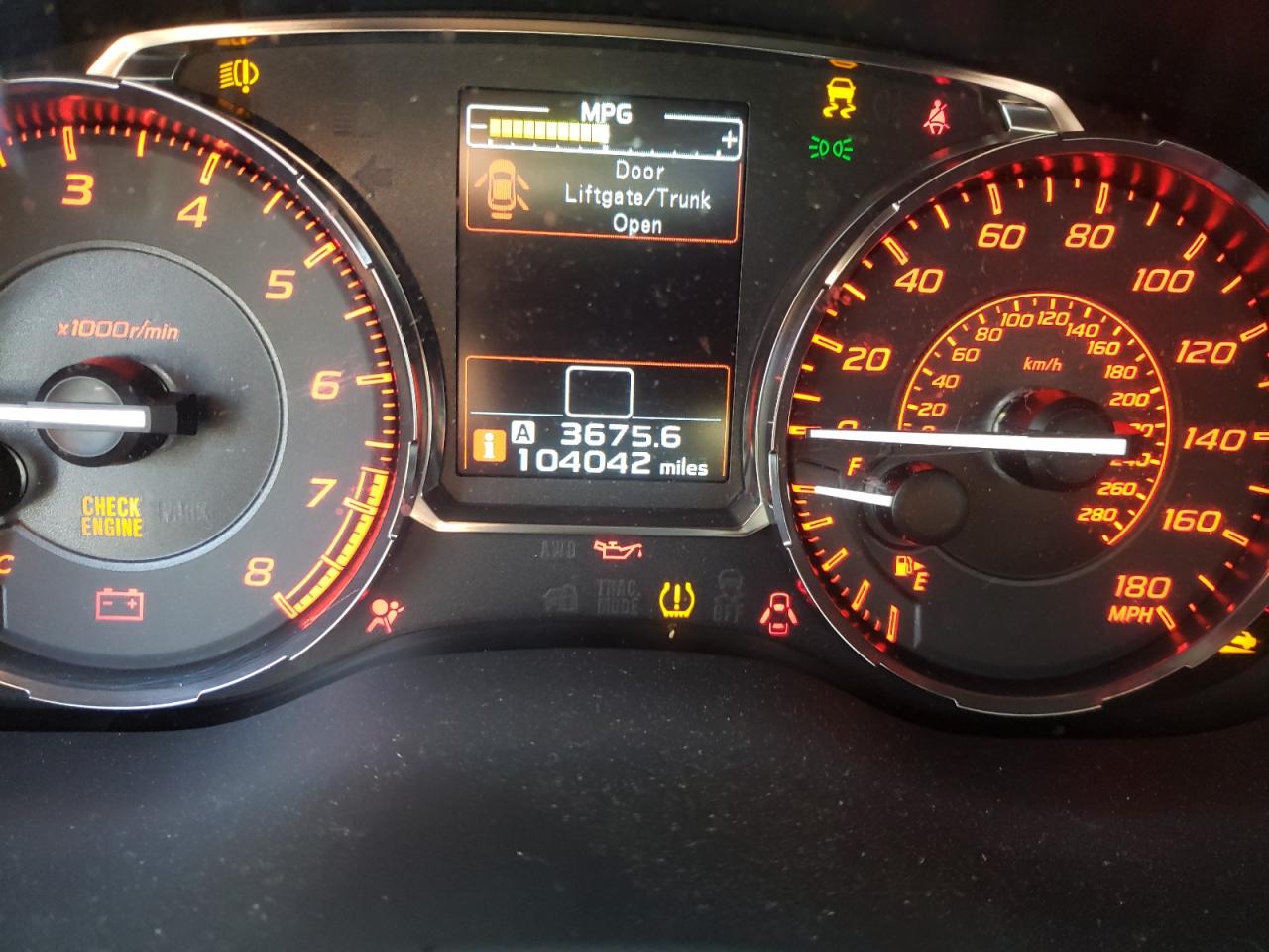 Photo 8 from auction – 2016 SUBARU WRX LIMITE with VIN JF1VA1J67G9816128