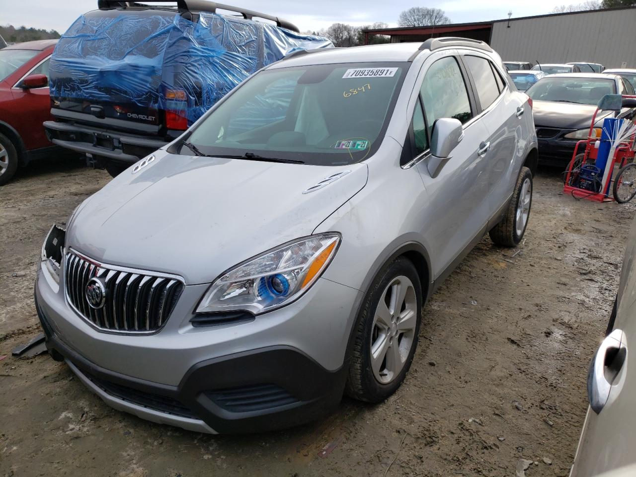 Photo 2 from auction – 2016 BUICK ENCORE with VIN KL4CJASB0GB705808