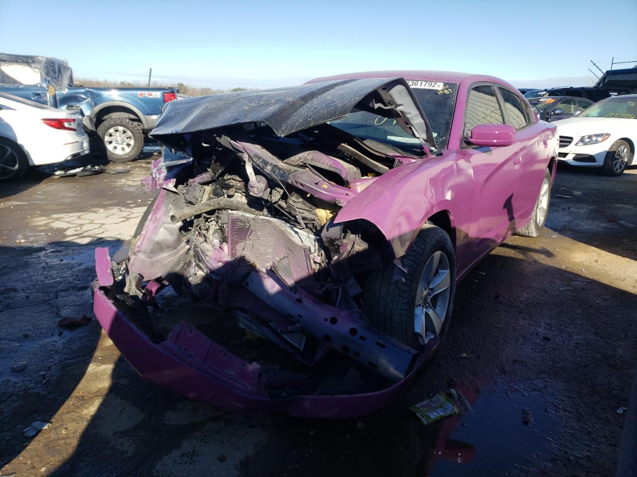 Photo 2 from auction – 2013 DODGE CHARGER SE with VIN 2C3CDXBG7DH611587