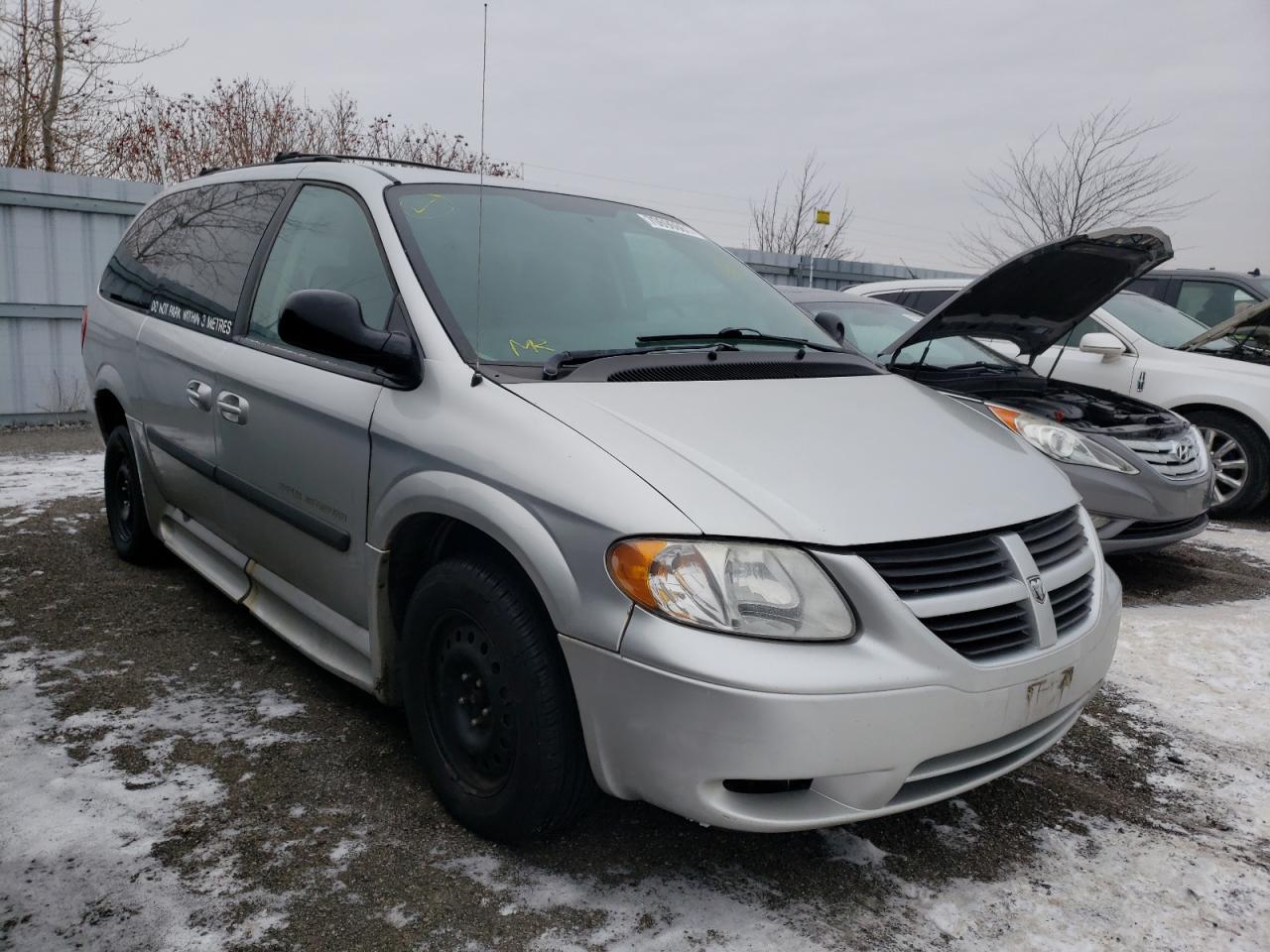 DODGE GRAND CARA 2007 with VIN 1D4GP24R47B229278 - Photo from auction