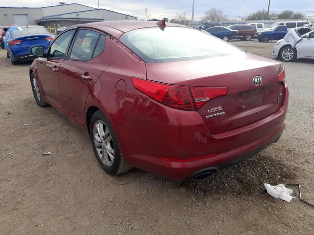 Photo 3 from auction – 2013 KIA OPTIMA LX with VIN 5XXGM4A78DG192696
