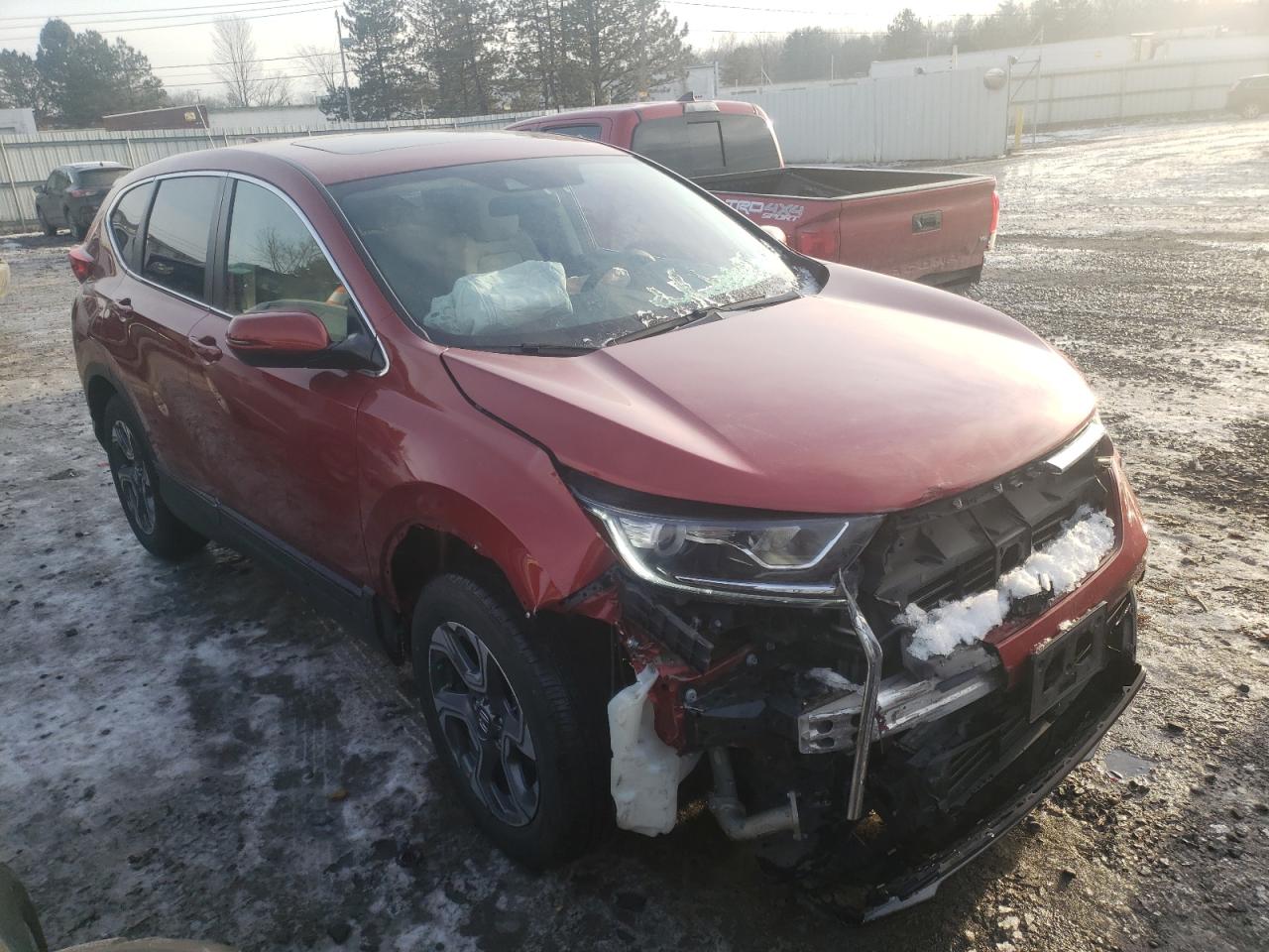 Photo 1 from auction – 2017 HONDA CR-V EX with VIN 5J6RW2H56HL009565