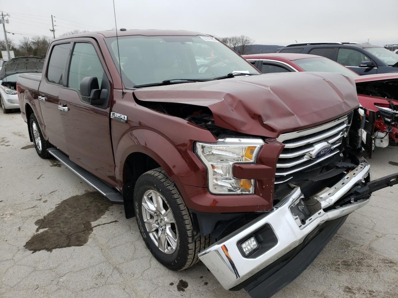 FORD F150 SUPER 2016 with VIN 1FTEW1C82GKD74295 - Photo from auction