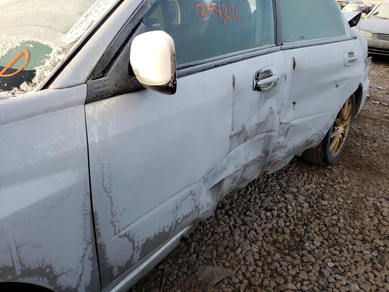 Photo 9 from auction – 2004 SUBARU IMPREZA WR with VIN JF1GD29654G520784