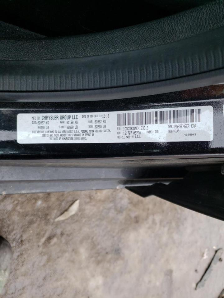 Photo 10 from auction – 2014 CHRYSLER 200 LIMITE with VIN 1C3CCBCG4EN183913