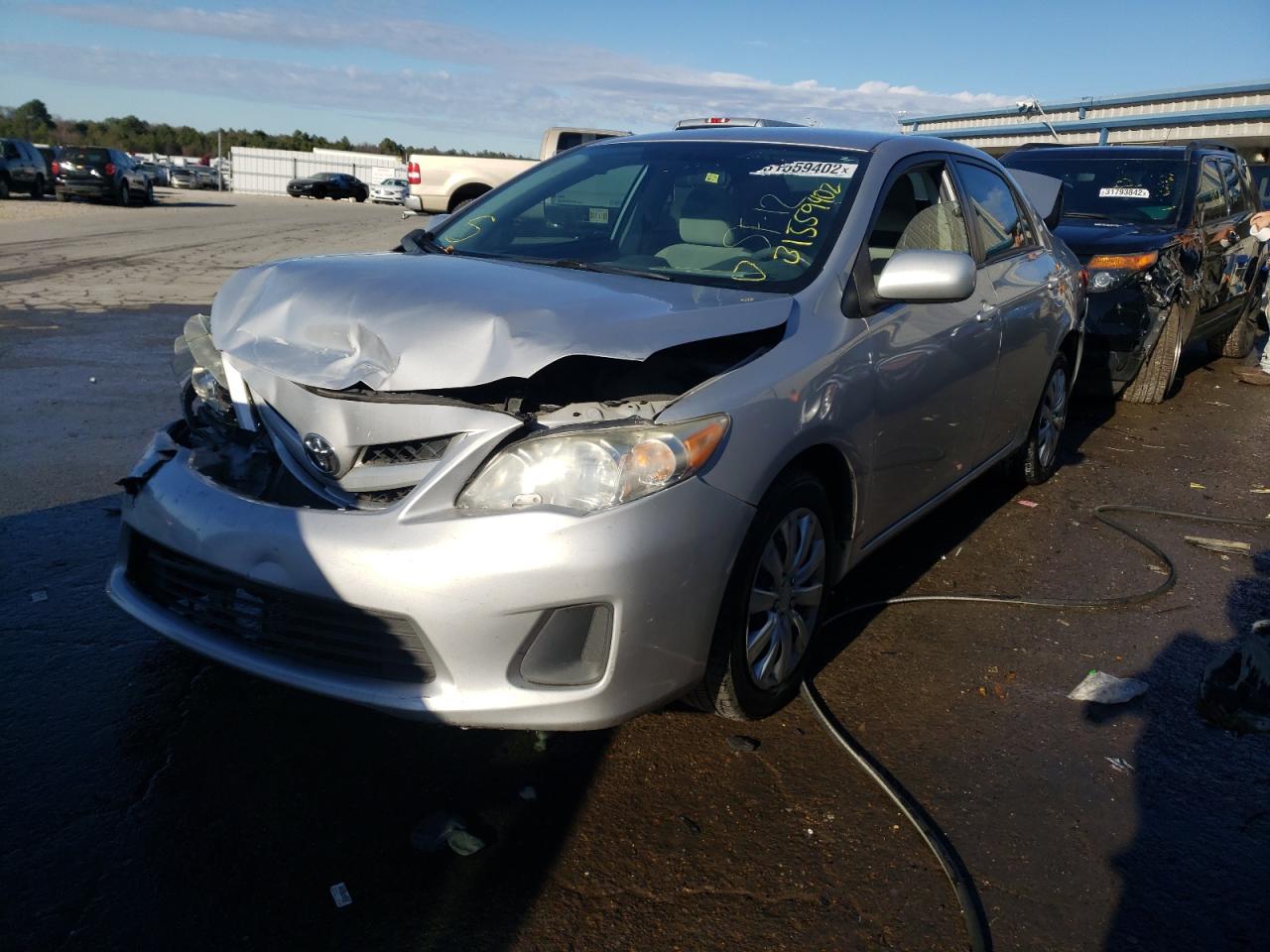 Photo 2 from auction – 2012 TOYOTA COROLLA BA with VIN 2T1BU4EE3CC886530