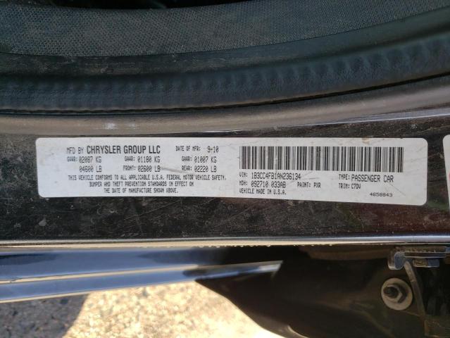 Photo 10 from auction – 2010 DODGE AVENGER SX with VIN 1B3CC4FB1AN236134