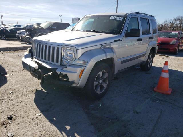 Photo 2 from auction – 2008 JEEP LIBERTY SP with VIN 1J8GP28K98W160908