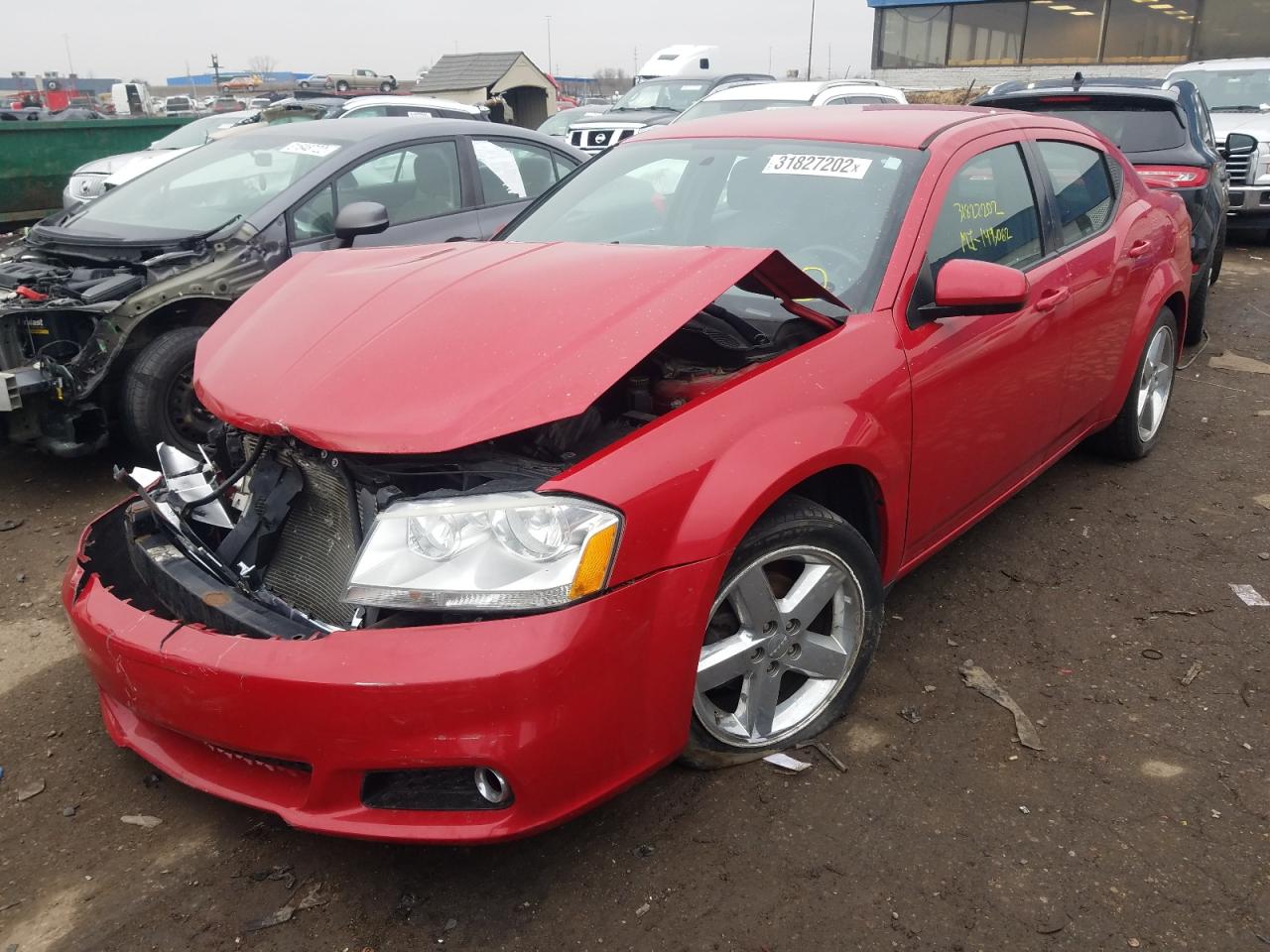 Photo 2 from auction – 2013 DODGE AVENGER SX with VIN 1C3CDZCB1DN549271