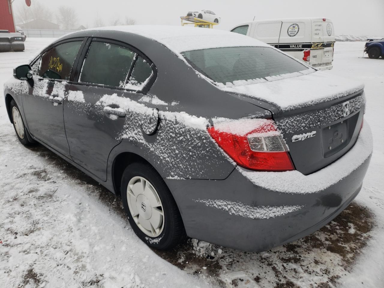 Фото 3 с аукциона – 2012 HONDA CIVIC LX с VIN 2HGFB2E49CH019093