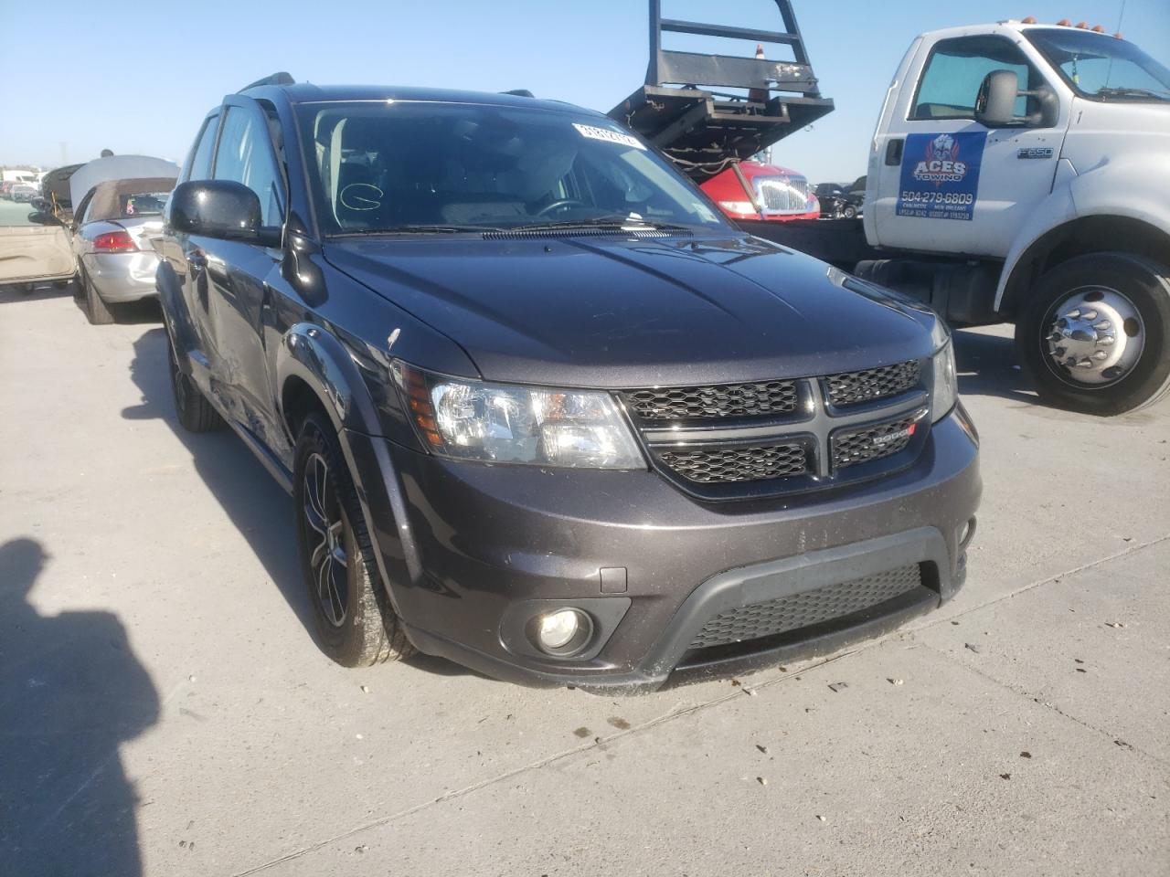 DODGE JOURNEY SX 2018 with VIN 3C4PDCBG9JT514416 - Photo from auction