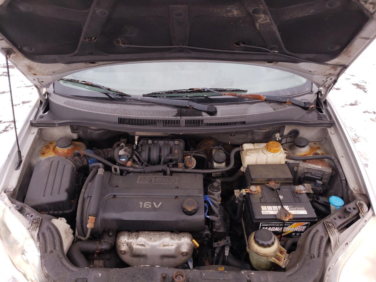 Photo 7 from auction – 2008 CHEVROLET AVEO BASE with VIN KL1TD55638B017524