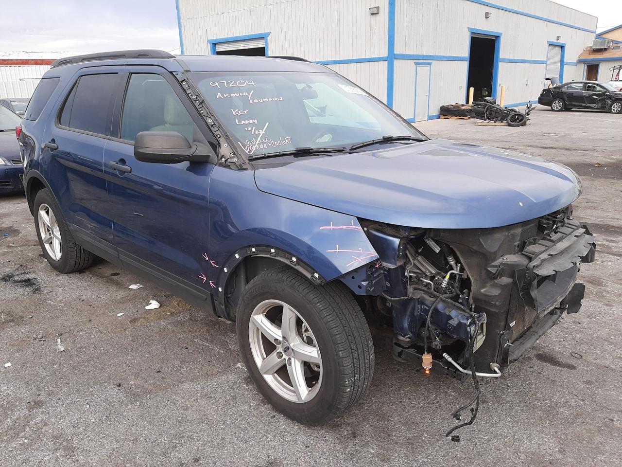 FORD EXPLORER 2018 with VIN 1FM5K7B83JGB09603 - Photo from auction