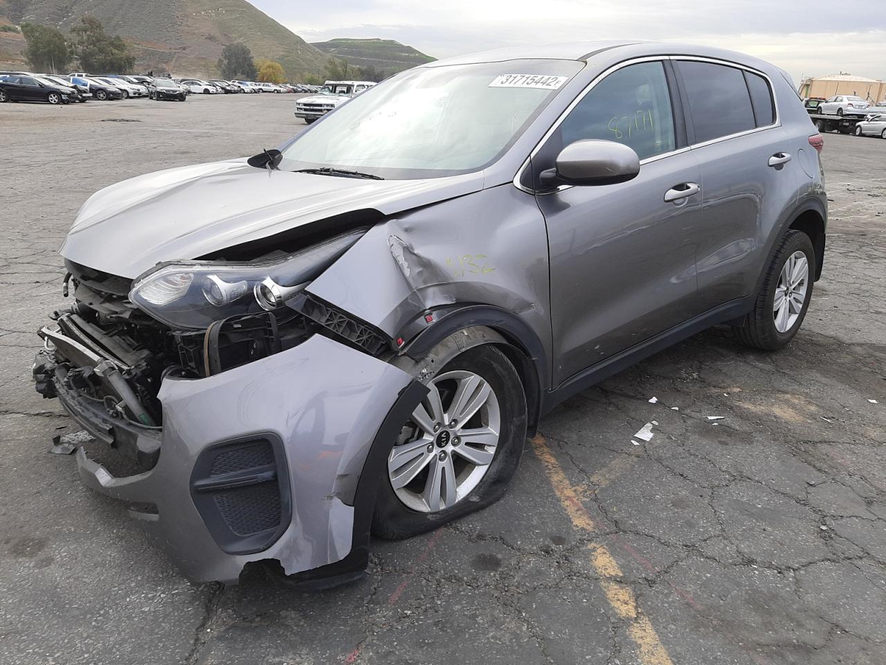Photo 2 from auction – 2017 KIA SPORTAGE L with VIN KNDPM3AC8H7103487