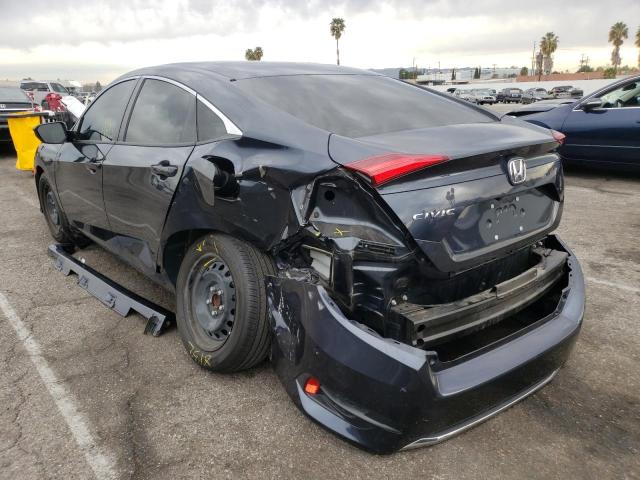Photo 3 from auction – 2019 HONDA CIVIC LX with VIN 2HGFC2F61KH583378