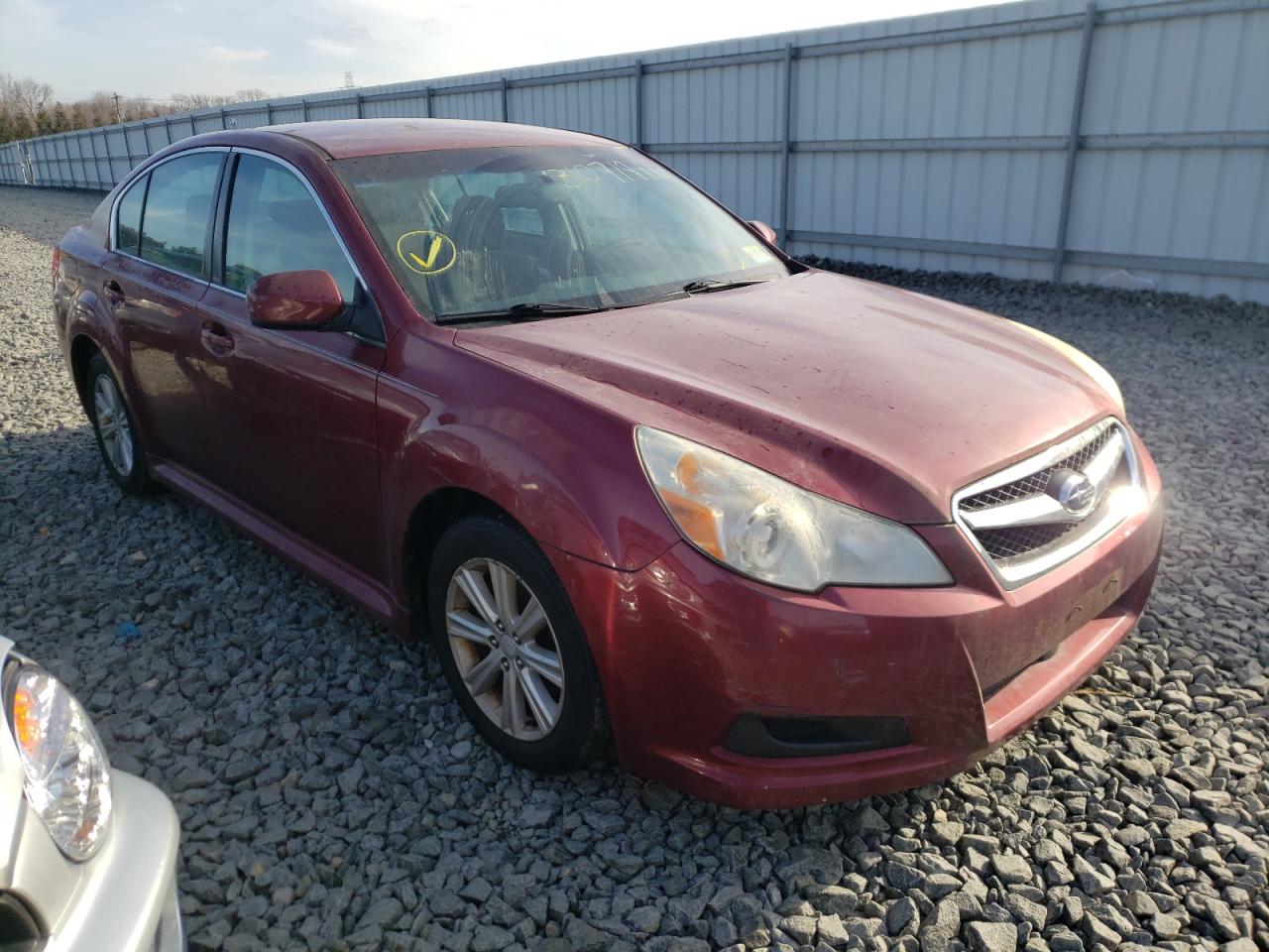 SUBARU LEGACY 2.5 2011 with VIN 4S3BMBC64B3210403 - Photo from auction