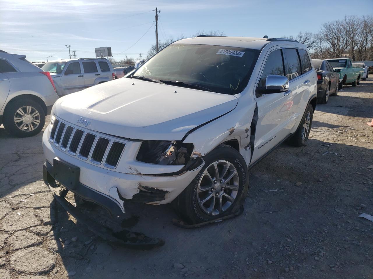 Photo 2 from auction – 2014 JEEP GRAND CHER with VIN 1C4RJFBT2EC201158