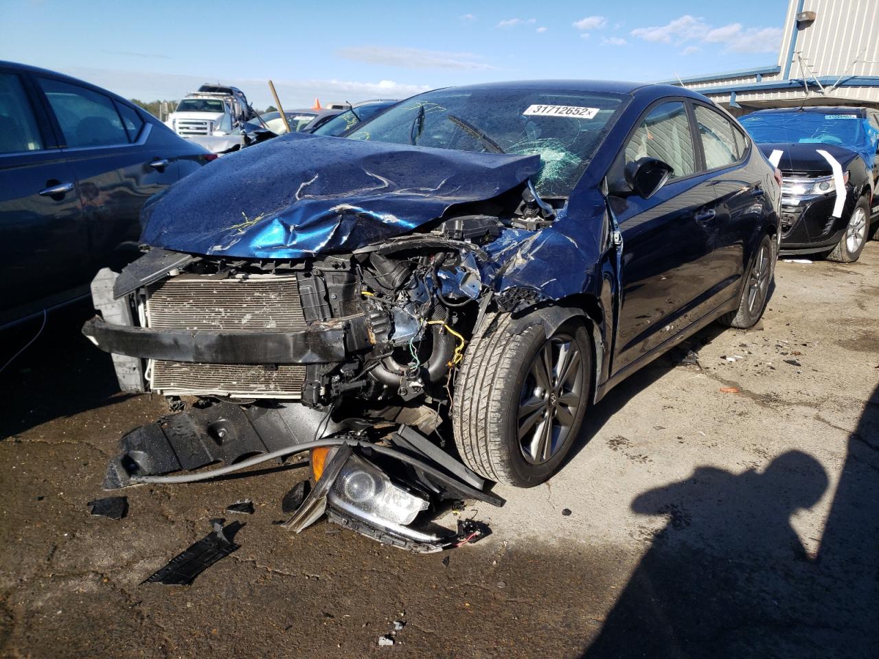 Photo 2 from auction – 2017 HYUNDAI ELANTRA with VIN 5NPD84LF6HH066780