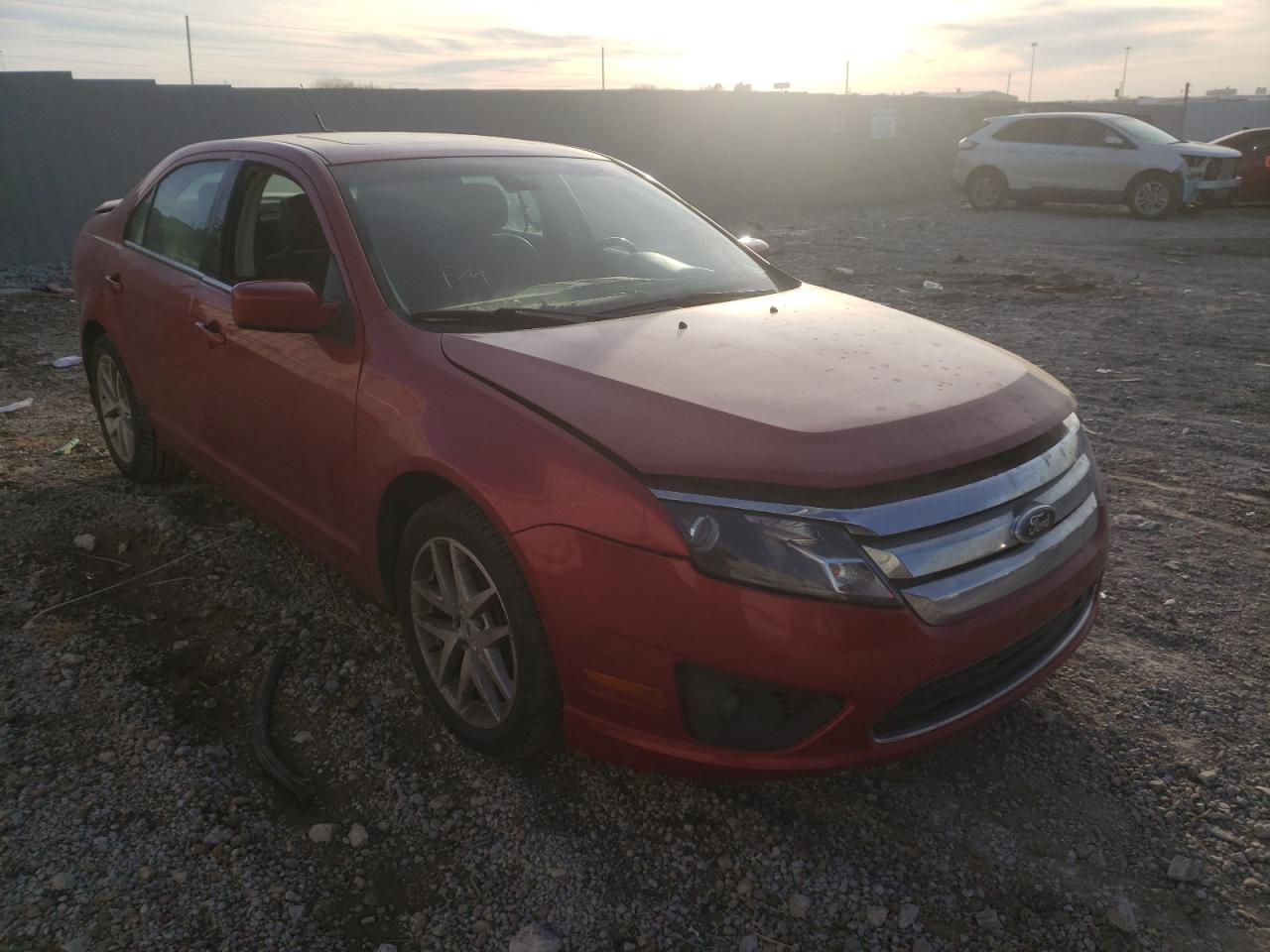 FORD FUSION SEL 2012 with VIN 3FAHP0JA0CR425542 - Photo from auction
