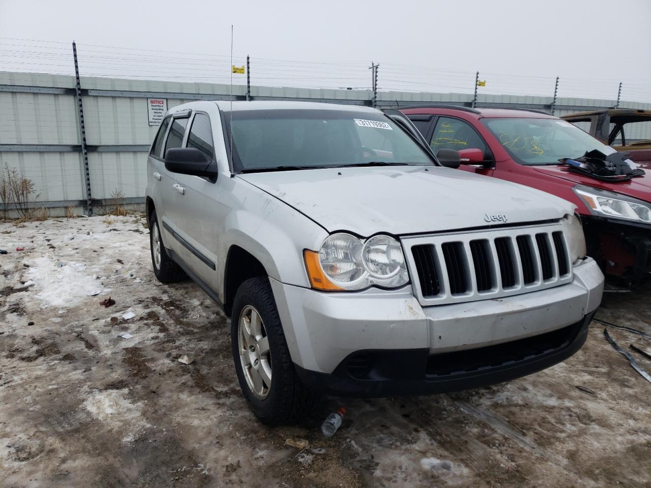 JEEP GRAND CHER 2008 with VIN 1J8GR48K58C120106 - Photo from auction