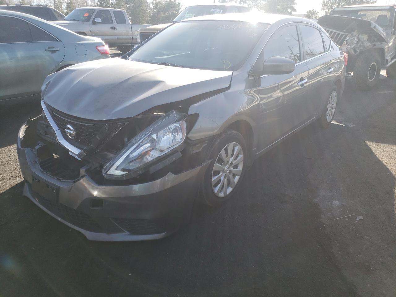 Photo 2 from auction – 2016 NISSAN SENTRA S with VIN 3N1AB7AP0GY239019