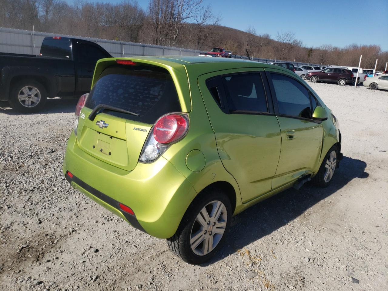 Photo 4 from auction – 2014 CHEVROLET SPARK 1LT with VIN KL8CD6S97EC412947