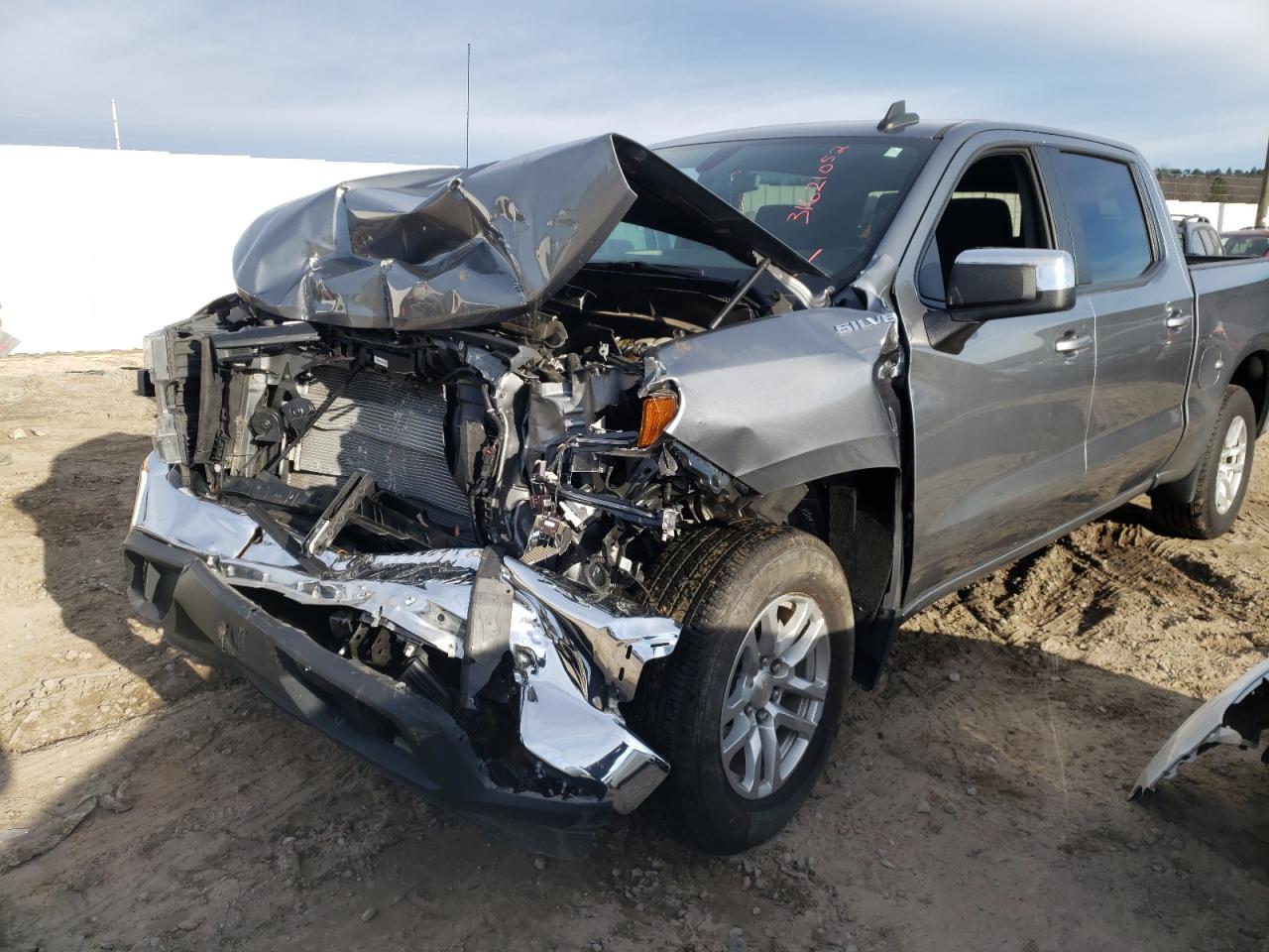 Photo 2 from auction – 2020 CHEVROLET SILVERADO with VIN 1GCPWCED0LZ340680