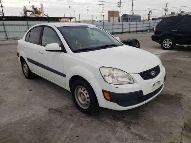 KIA RIO BASE 2008 with VIN KNADE123186426575 - Photo from auction