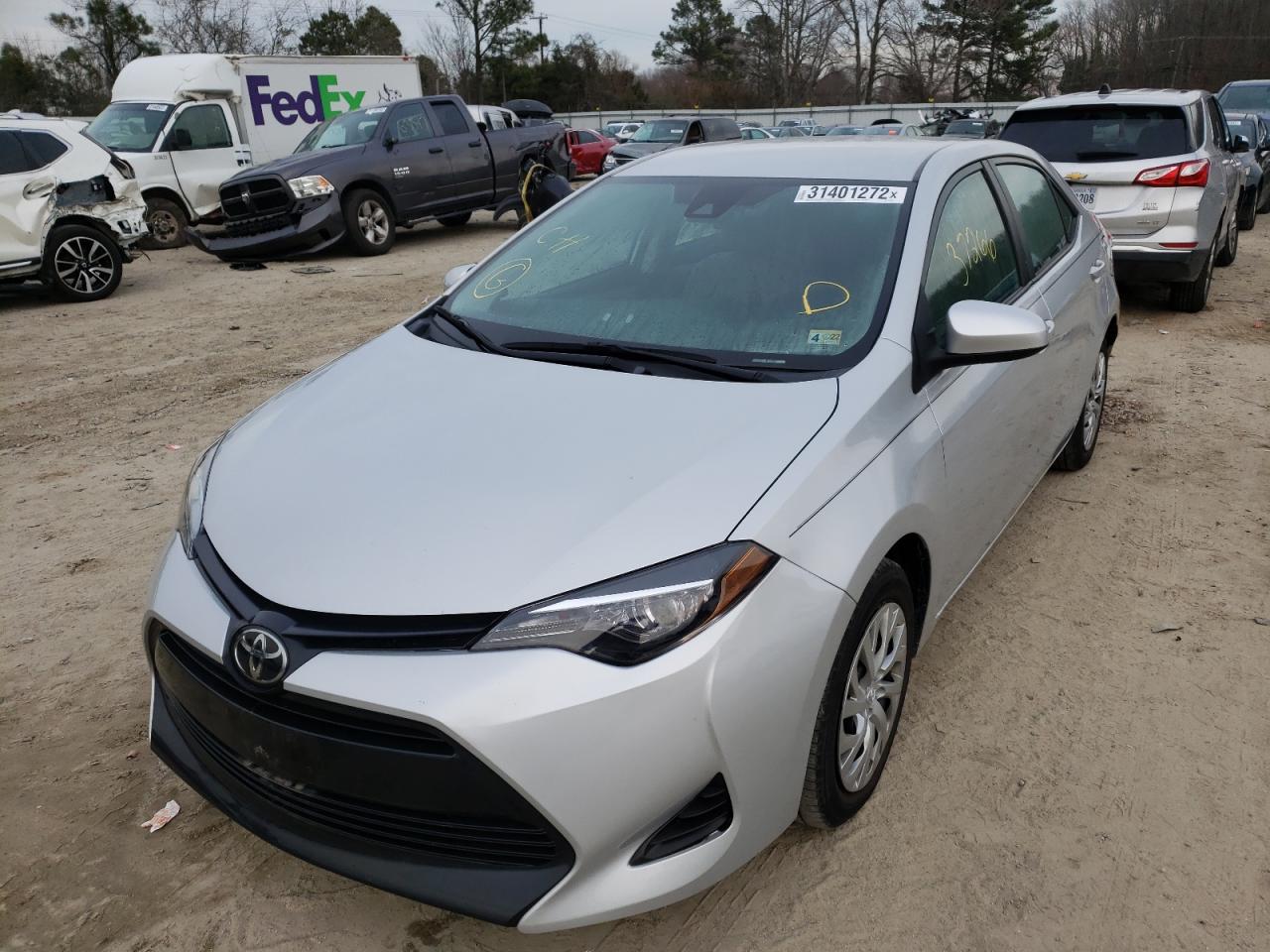 Photo 2 from auction – 2019 TOYOTA COROLLA L with VIN 2T1BURHE2KC167986