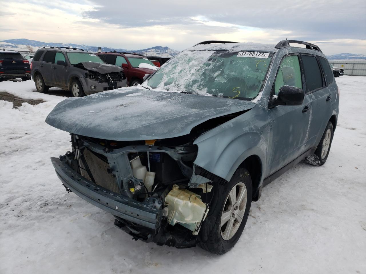 Photo 2 from auction – 2011 SUBARU FORESTER 2 with VIN JF2SHBBC6BH736208