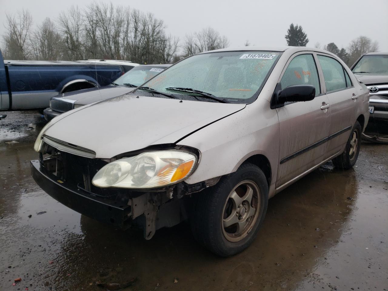 Photo 2 from auction – 2003 TOYOTA COROLLA CE with VIN 1NXBR32E93Z025190