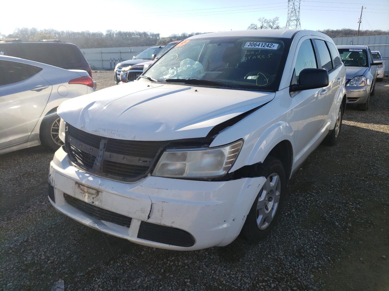 Photo 2 from auction – 2010 DODGE JOURNEY SE with VIN 3D4PG4FBXAT212292